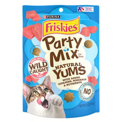 Product Purina® Friskies® Party Mix® Natural Yums Cat Treat - Tuna