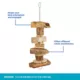 Product All Living Things® Natural Munch Tower Bird Toy