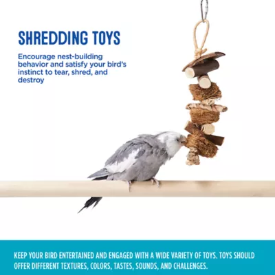 Product All Living Things® Natural Coco Mini Rope Bird Toy