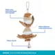Product All Living Things® Natural Coco & Crates Bird Toy