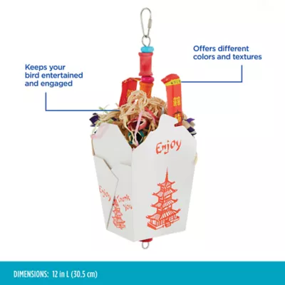 Product All Living Things® Chinese Takeout Bird Toy
