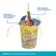 Product All Living Things® Movie Time Popcorn Bird Toy