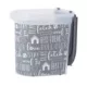 Product Paw Prints Printed Pet Food Storage Container with Wheels, 26-lb
