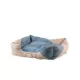 Product Armarkat Cornflower Blue & Beige Cuddler Cat Bed