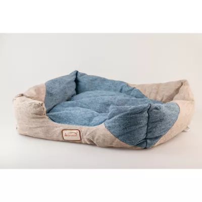 Product Armarkat Cornflower Blue & Beige Cuddler Cat Bed