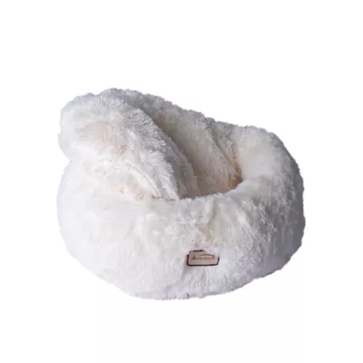 Product Armarkat Ultra-Thick & Soft Plush White Cuddler Pet Bed