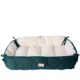 Product Armarkat Laural Green & Ivory Cuddler Dog Bed