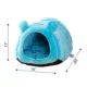 Product Armarkat Luxe Velvet Cornflower Blue Covered Cat Bed