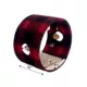 Product Armarkat Red & Black Scotch Plaid Tunnel Cat Toy, Real Wood