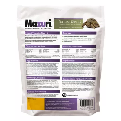 Product Mazuri Low Starch Tortoise Food