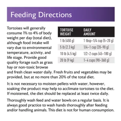 Product Mazuri Tortoise Diet