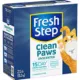 Product Fresh Step Clean Paws Simply Unscented Clumping Cat Litter, Box, 22.5 LB
