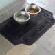Product Bungalow Flooring Personalized WaterHog Drool Hog Dog Bone Dog Bowl Placemat
