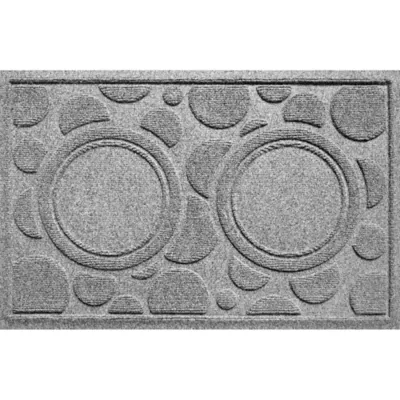 Product Bungalow Flooring WaterHog Dots Dog & Cat Bowl Placemat, 27 x 18-in