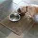 Product Bungalow Flooring Personalized WaterHog Paws & Bones Dog Bowl Placemat
