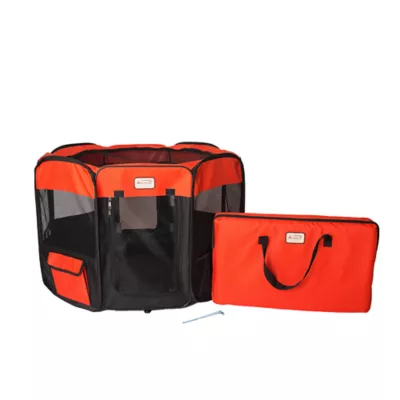 Product Armarkat Smart Portable Foldable Pet Playpen & Carrier Bag for Dog or Cat - 36 in x 36 in x 24 in