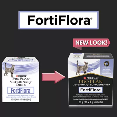 Product Purina Pro Plan Veterinary Supplements Feline Probiotic FortiFlora Powdered Cat Supplement