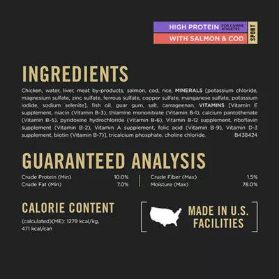 Product Purina Pro Plan Sport High Protein Adult Wet Dog Food - Salmon & Cod, 13 oz