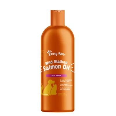 Product Zesty Paws Wild Caught Alaskan Salmon Oil for Dogs & Cats - 16 oz