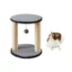 Product Two By Two The Cedar 16.9-in Jute Cat Scratching Post, Grey