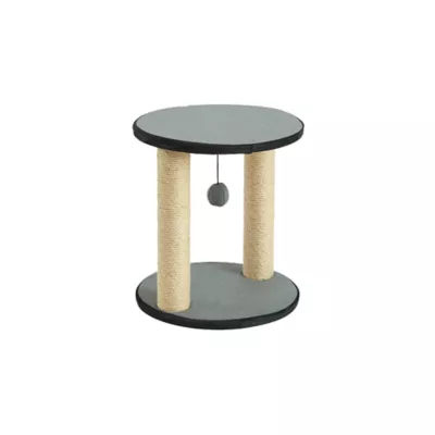 Product Two By Two The Cedar 16.9-in Jute Cat Scratching Post, Grey