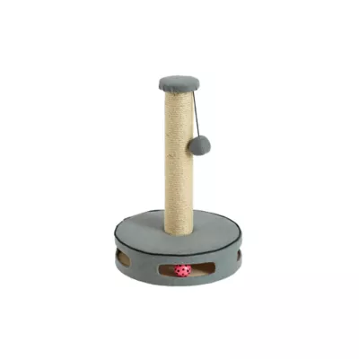 Product Two By Two The Elm 19.7-in Jute Cat Scratching Post, Grey