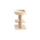 Product Two By Two The Laurel 21-in Jute Cat Scratching Post & Tree, Beige