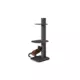 Product Two By Two 58-in City Cat Deluxe European Faux Fur Cat Tree