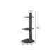 Product Two By Two 58-in City Cat Deluxe European Faux Fur Cat Tree