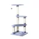 Product Two By Two The Cypress 41-in Plush Cat Tree, Grey