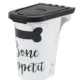 Product Paw Prints Marble Bone Appetit Pet Food Storage Container, 7-lb
