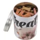 Product Paw Prints Bulldog Tin Treat Jar
