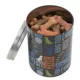 Product Paw Prints Word Design Tin Treat Jar