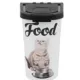 Product Paw Prints Food Kitty Pet Food Storage Container, 7-lb