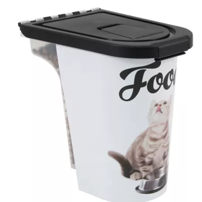 Product Paw Prints Food Kitty Pet Food Storage Container, 7-lb