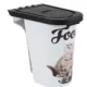 Product Paw Prints Food Kitty Pet Food Storage Container, 7-lb