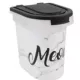 Product Paw Prints Marble Meow Pet Food Storage Container, 15-lb