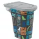 Product Paw Prints Pet Word Design Food Storage Container, 7-lb