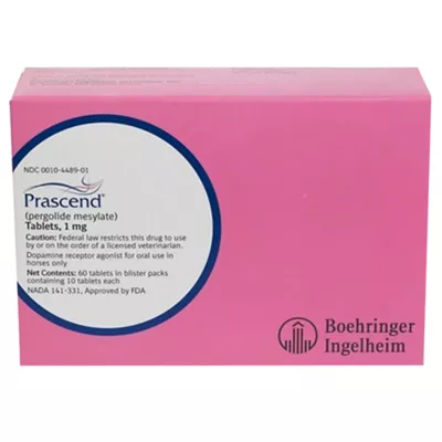 Product Prascend Tablets for Horses 1 mg - 60 or 160 Count