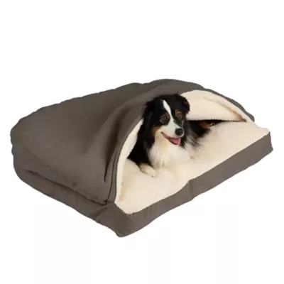 Product Snoozer® Luxury Microsuede Rectangle Cozy Cave® Dog Bed