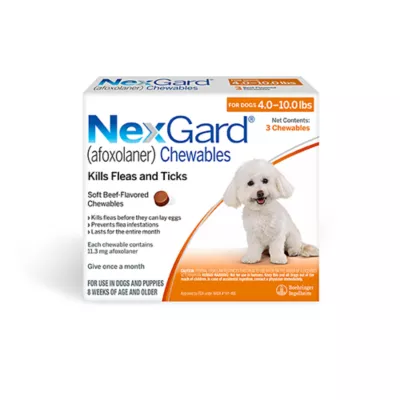 Product NexGard Chewable Tablets for Dogs 4-10.0 lbs