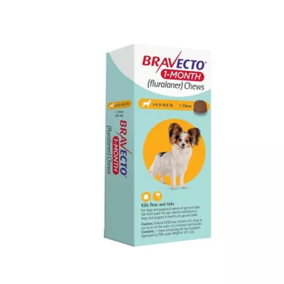 Product Bravecto Chewable Tablet - 1 Chewable 1 Month Acting