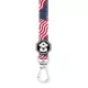 Product Fresh Pawz Patriot Dog Leash 5-ft long