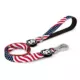 Product Fresh Pawz Patriot Dog Leash 5-ft long