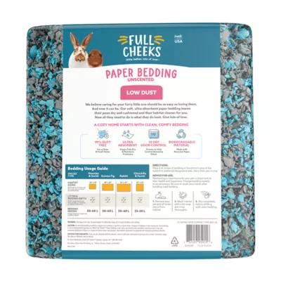 Product Full Cheeks™ Odor Control Small Pet Paper Bedding - Pacific Rain