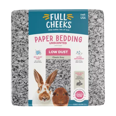 Product Full Cheeks™ Odor Control Small Pet Paper Bedding - Grey