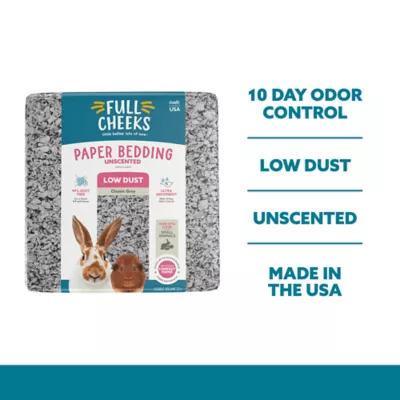 Product Full Cheeks™ Odor Control Small Pet Paper Bedding - Grey