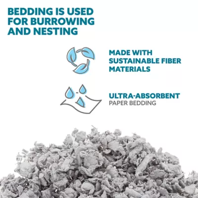 Product Full Cheeks™ Odor Control Small Pet Paper Bedding - Grey