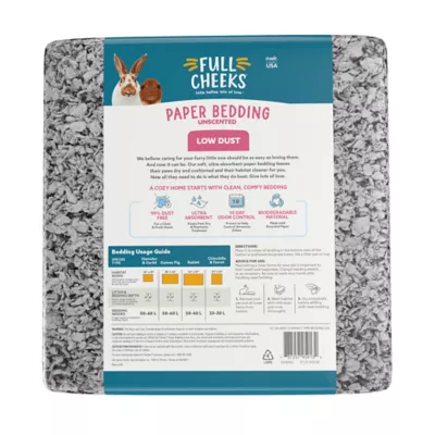 Product Full Cheeks™ Odor Control Small Pet Paper Bedding - Grey