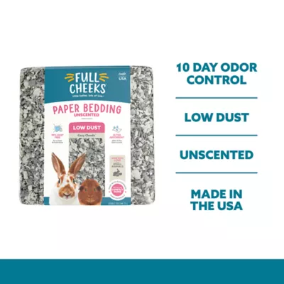 Product Full Cheeks™ Odor Control Small Pet Paper Bedding - Cozy Clouds